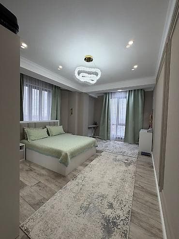 атмосфера: 2 комнаты, 77 м², Элитка, 9 этаж, Евроремонт — 1