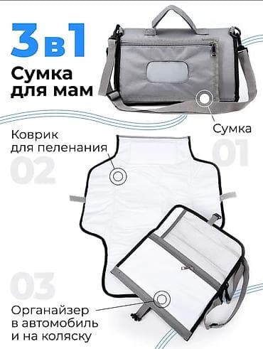 Сумка для мам очень удобно брать с собой в дорогу очень