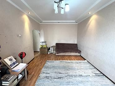 квартира убактылуу: 1 бөлмө, 35 м², 105-серия, 6 кабат, Эски ремонт — 4