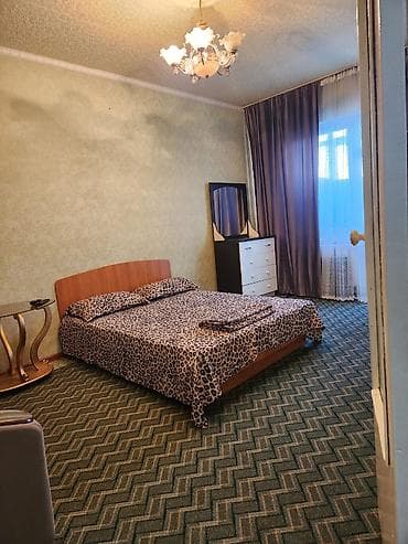 квартира по часам ош: 1 комната, Эконом, 5 мкр, Душевая кабина, Бронь, Бытовая техника — 1