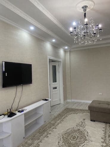 долгосрочная квартира в джалалабаде: 2 комнаты, Круглосуточное заселение, Парковка, Душевая кабина — 5