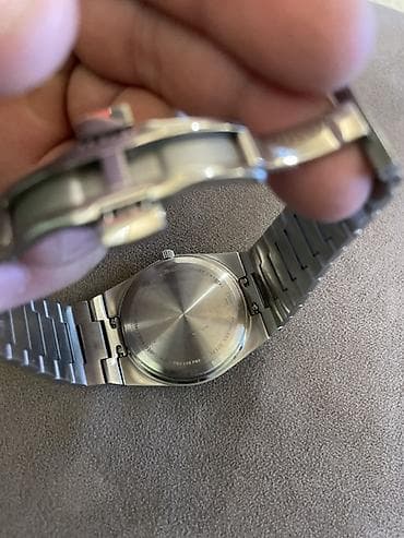 Аксессуарлар: Tissot PRX Quartz, референс из линейки PRX с зеленым циферблатом — 2