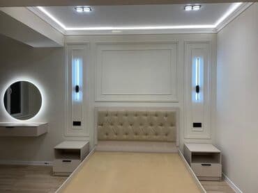 жалал абад аренда квартира: 2 комнаты, 66 м², Элитка, 2 этаж, Дизайнерский ремонт — 6
