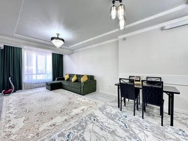 бишкек дом цена: 3 комнаты, 72 м², Элитка, 6 этаж, Дизайнерский ремонт — 2