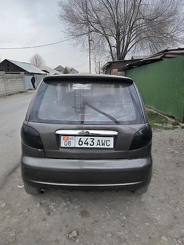 r13 175: Daewoo Matiz: 2002 г., 0.8 л, Ручные, Бензин, Хэтчбэк — 3