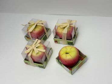 купить свечи для романтического вечера: Декоративные свечи в форме яблок, выполненные из воска. Доступны в — 5