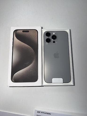note 4: IPhone 15 Pro Max, Б/у, 256 ГБ, Natural Titanium, 86 % — 1