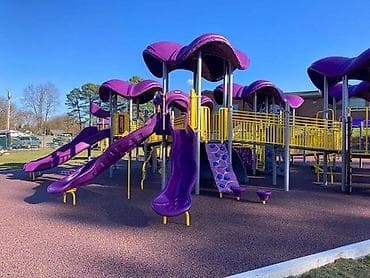 дошка: Бесшовное резиновое покрытие для детских площадок - Тип — 2