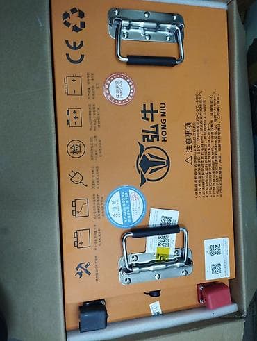 гелевые аккумуляторы 12в: Лита железафасвад - Марка: Hong Niu (弘牛) – модульный тяговый — 1