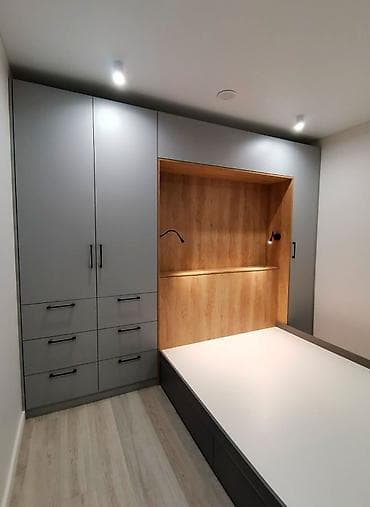 Кирпич, строительные блоки: Мебель на заказ, Спальня, Кухонный гарнитур, Шкаф, Кровать — 5