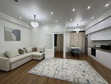 иссык куль квартира: 1 комната, Люкс, элитка, Вефа ТЦ, Кондиционер, Парковка, Бронь — 2