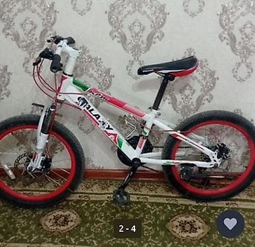 format velosiped: Детский велосипед, 2-колесный, 9 - 13 лет, Для мальчика, Б/у — 1