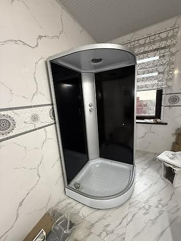 электрический ковер: Душевая кабина Полукруглая, Размер: 220 x 150 см, Покрытие: Тонированное — 1