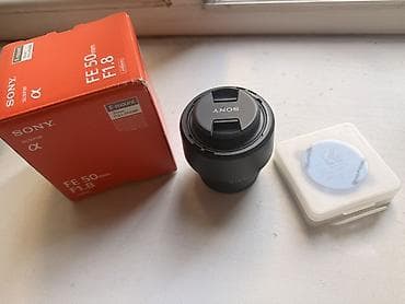 49: Объектив Sony FE 50mm F1.8 (E-mount, полноформатный)в идеальном — 1