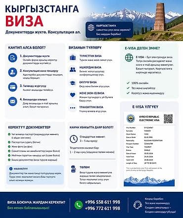 электрики 247: Оформление виз: Кыргызстан, Шенген, Китай — консультации и полное — 1