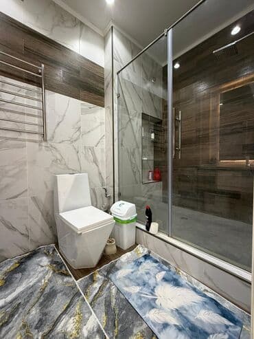 квартиры в районе кара жыгач: 3 комнаты, 95 м², Элитка, 13 этаж, Евроремонт — 7