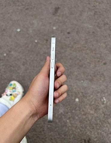 13 iphone: IPhone 12, Б/у, 128 ГБ, Белый, 100 % — 3