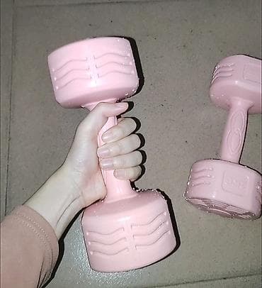 Пара гантелей 2 кг - Вес каждой гантели: 2 кг (маркировка 2KG на — 2