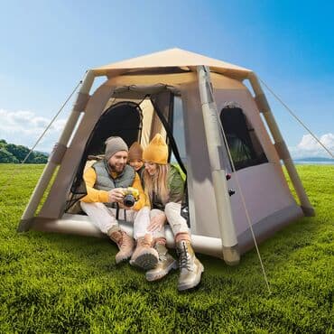 где можно купить палатку для отдыха: Надувная палатка. Размер 220см*220см Высота 180см Хороший эконом — 1