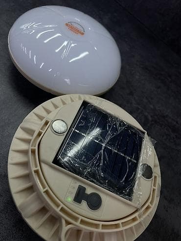 солнечный лампочки: Светодиодный потолочный светильник с солнечной панелью и датчиком — 2