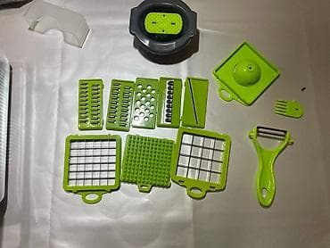 скупка пластиковые бутылки: Многофункциональная кухонная овощерезка-миникомбайн с контейнером — 3