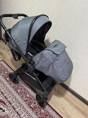 anex eli: Прогулочная коляска Ining Baby, серый меланж - Легкая и маневренная — 3