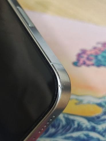 xa max: IPhone 16 Pro Max, Б/у, 256 ГБ, Blue Titanium, Чехол, 97 % — 6