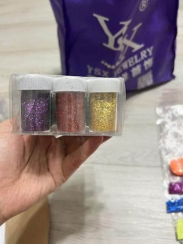 string art: Набор декоративных глиттеров (блёсток) для рукоделия и творчества — 3