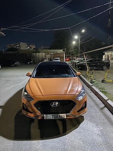 Транспорт: Hyundai Sonata: 2018 г., 2 л, Автомат, Газ, Седан — 2