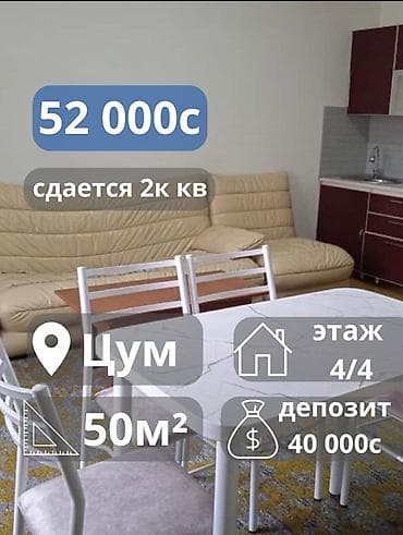 2 комнаты, Риэлтор, Без подселения, С мебелью полностью