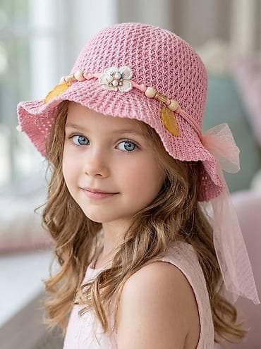 Айымдардын кийими: Шляпа, Панама, Жай, Саман, Токулган модель — 4