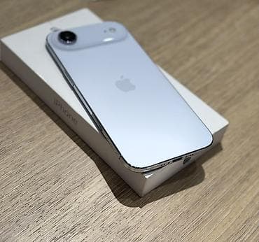 купить бу айфоны: IPhone Air, Б/у, 256 ГБ, Pacific Blue, Кабель, Коробка, 100 % — 1