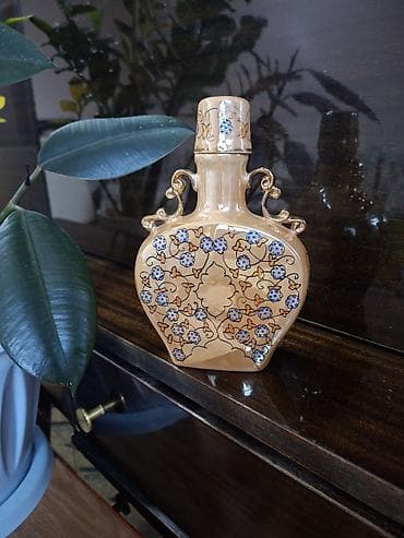 букет цветы: Набор предметов для сервировки и декора: 1) Графин из прозрачного — 2