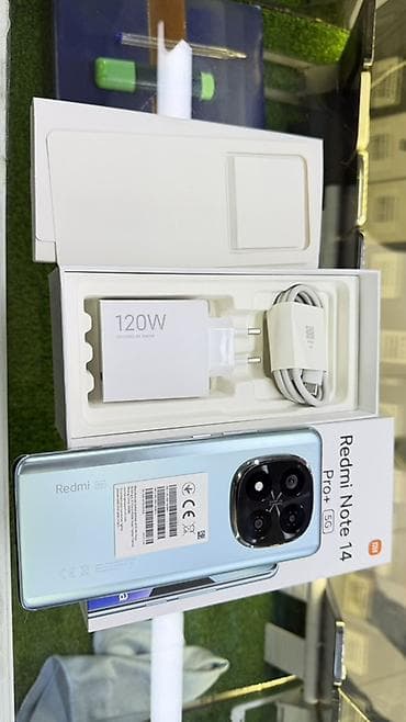 iphon 12 pro max: Redmi, Redmi Note 14 Pro Plus, Б/у, 512 ГБ, цвет - Голубой, 2 SIM — 2