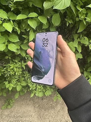 techno pova: Samsung Galaxy S21 5G, Б/у, 128 ГБ, цвет - Черный, 1 SIM, 2 SIM — 2
