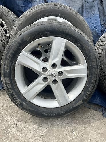 Колеса в сборе 215 / 55 / R 17, Всесезонная, Комплект, Легковые, Литые, отверстий - 5