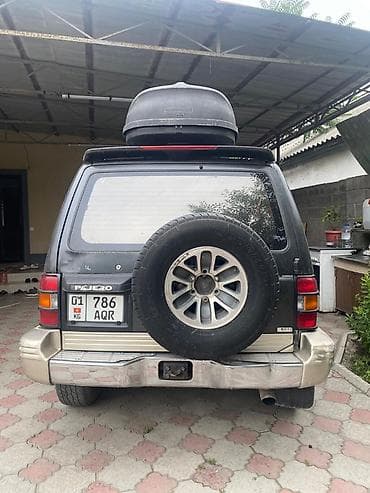 горный: Mitsubishi Pajero: 1992 г., 2.5 л, Автомат, Дизель, Внедорожник — 3