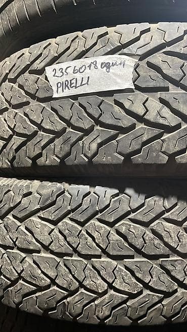 pirelli p zero: Шины 235 / 60 / R 18, Лето, Б/у, Пара, Внедорожные (АТ/МТ), Pirelli — 1