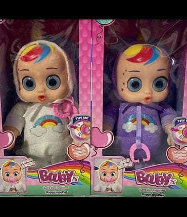 igrushki barbi: Cry Babies (IMC Toys) — пупс для девочки - Интерактивная кукла-пупс — 2