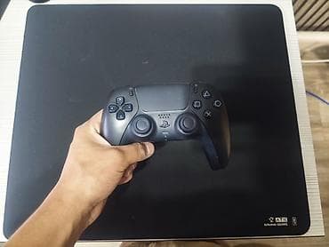 Техника жана электроника: Геймпад Sony DualSense (для PlayStation 5 и ПК) - Цвет: черный — 1