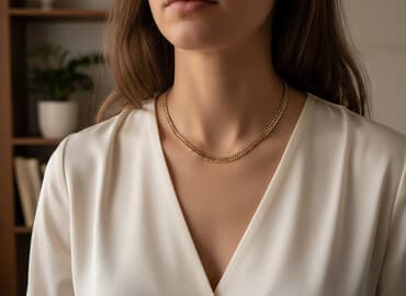 Ювелирные изделия: Золотая цепь классического плетения “якорное/скрученная косичка”. - — 1