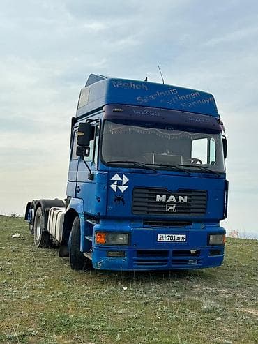 камаз тягач с прицепом: Тягач, MAN, 2000 г. — 1