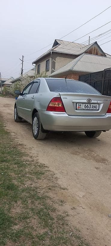 mini kuper: Toyota Corolla: 2004 г., Бензин, Седан — 5