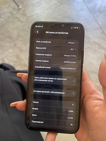 flip 4: IPhone 11 Pro, 256 ГБ, Черный, 100 % — 2