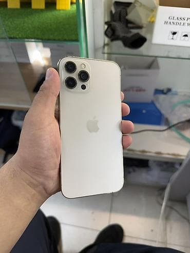 ssd gb: IPhone 12 Pro Max, 128 ГБ, Серебристый, 73 % — 1