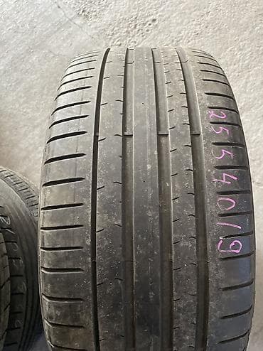 19: Шины 255 / 40 / R 19, Лето, Б/у, 1 шт, Легковые, Германия, Pirelli — 1