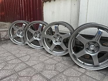 ауди титан диски: Литые Диски R 17 Advan Racing, Комплект, отверстий - 5, Б/у — 1