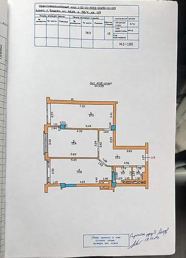 Недвижимость: 2 комнаты, 78 м², Мед Академия 12 этаж — 3