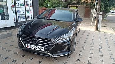 Транспорт: Hyundai Sonata: 2018 г., 2 л, Автомат, Газ, Седан — 1
