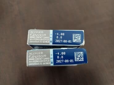 очки для зрения с солнцезащитными насадками: Продам новые линзы acuvue oasis с диоптриями на -4. Срок годности до — 2